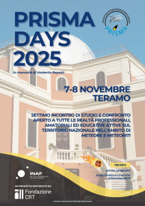 Locandina dell'evento Prisma Days 2025
