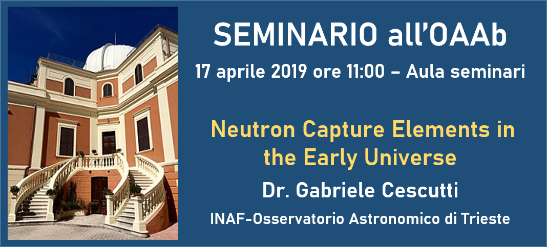 Neutron capture elements in the Early Universe