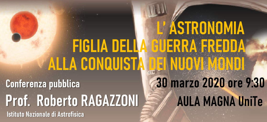 30 marzo – Conferenza pubblica del Professor Roberto Ragazzoni – RINVIATA