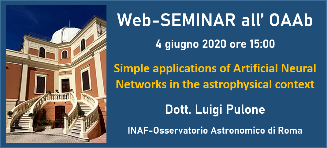 Simple applications of Artificial Neural Networks in the astrophysical context