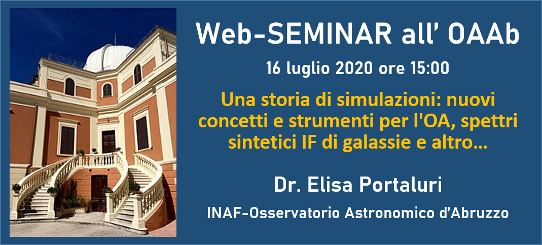 Una storia di simulazioni: nuovi concetti e strumenti per l’OA, spettri sintetici IF di galassie e altro