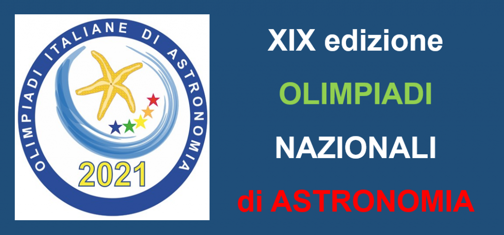 Aperte le XIX Olimpiadi Italiane di Astronomia – edizione 2021