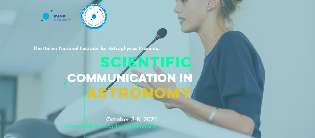 October 3-8: Scientific Communication in Astronomy School