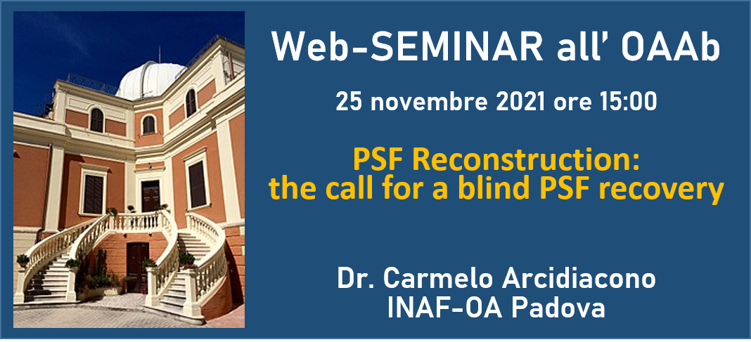 PSF Reconstruction: the call for a blind PSF recovery