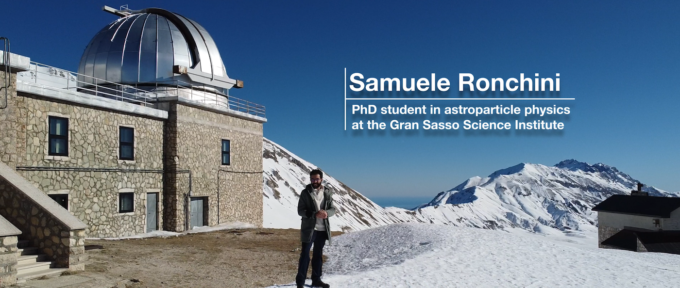 Nature premia Samuele Ronchini del GSSI per il video “Science in Shorts” girato all’osservatorio di Campo Imperatore