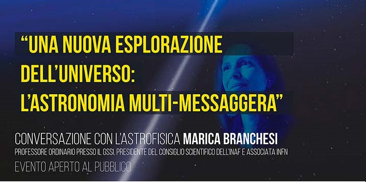 21 giugno, a Vasto conferenza pubblica della prof. Marica Branchesi