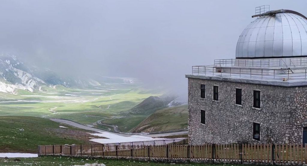 Oggi la stazione osservativa di Campo Imperatore è protagonista su Rainews
