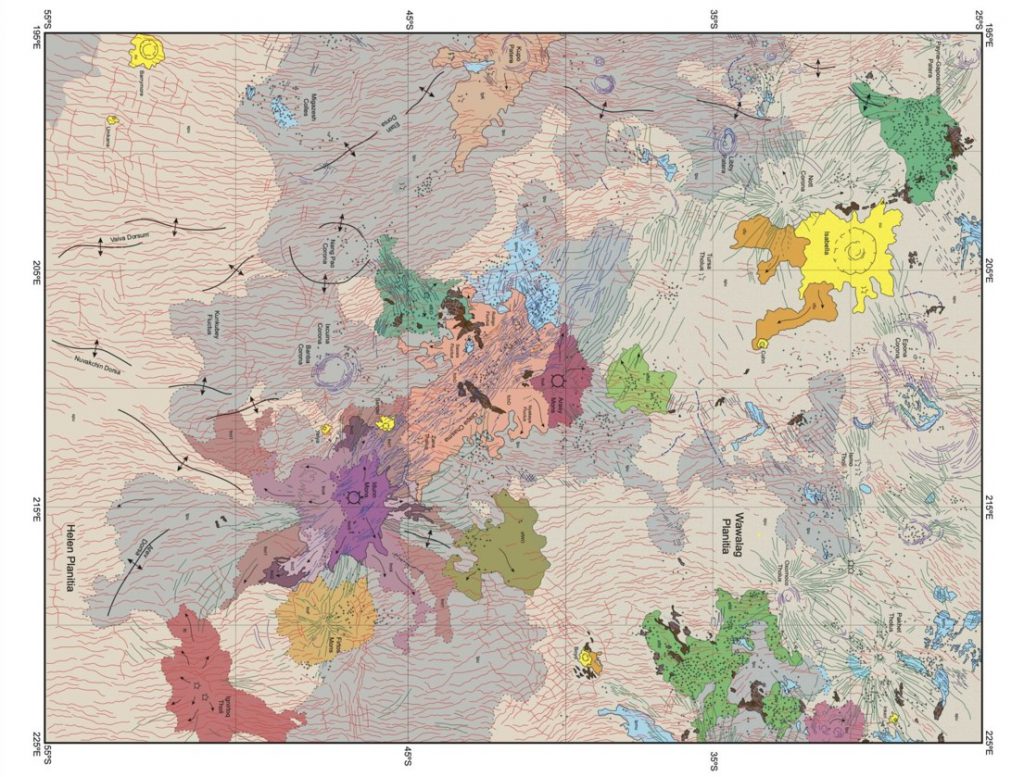 Una mappa per studiare i vulcani attivi su Venere