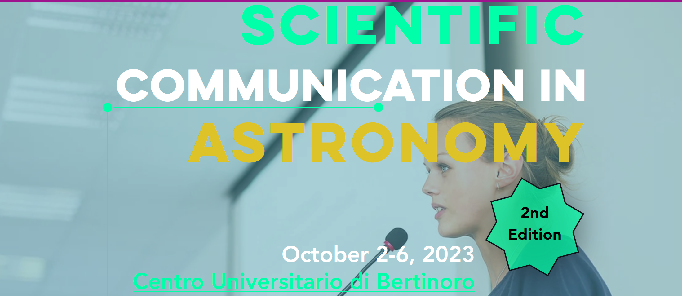 A Bertinoro, la seconda edizione della scuola di comunicazione in Astronomia
