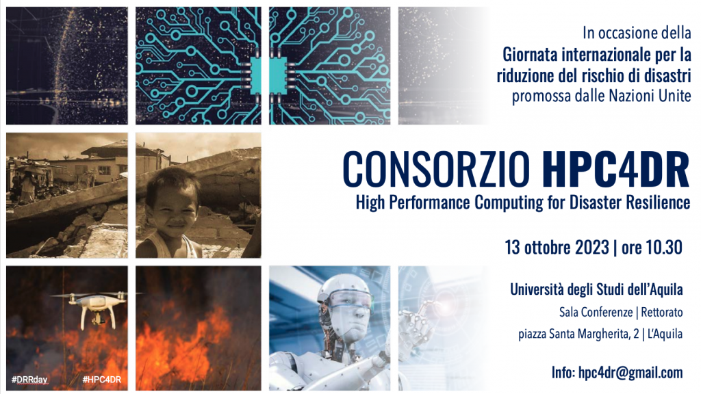 Presentato a L’Aquila il Consorzio HPC4DR