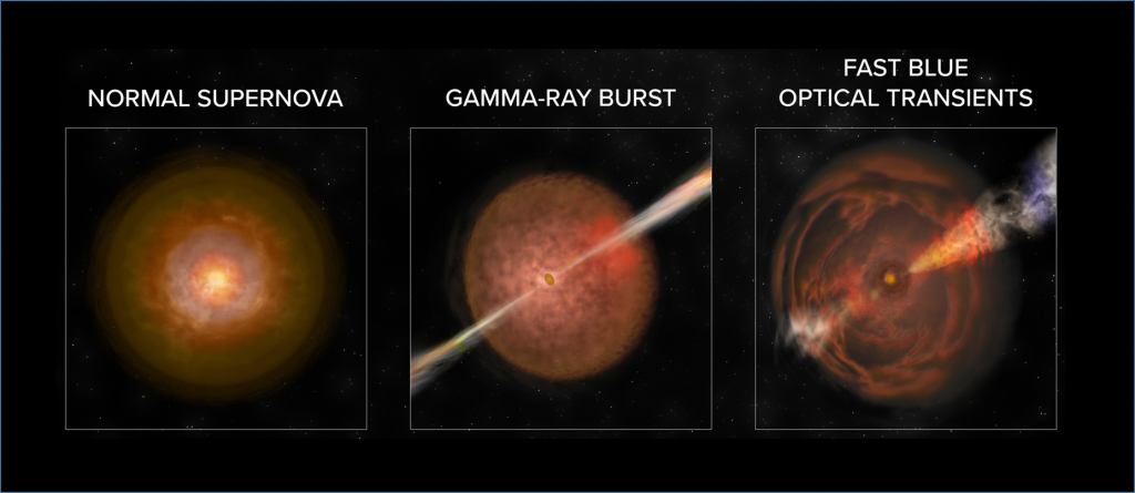 Brillamenti spettacolari da resti di stelle esplose