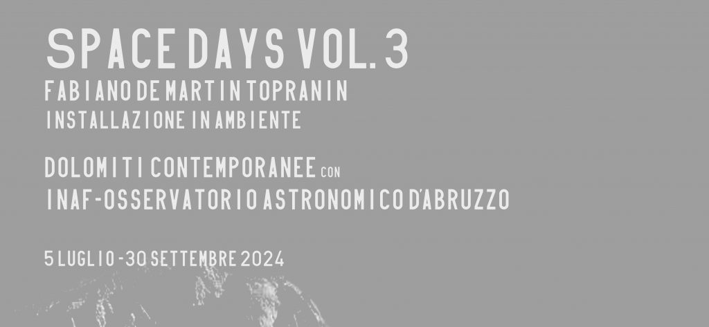 Dalle Dolomiti al Gran Sasso: “Space Days Vol.3” unisce arte, paesaggio e scienza. L’esposizione dal 5 luglio al 30 settembre a Campo Imperatore