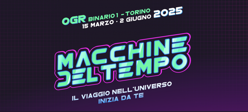 La mostra “Macchine del Tempo” a Torino dal 15 marzo al 2 giugno