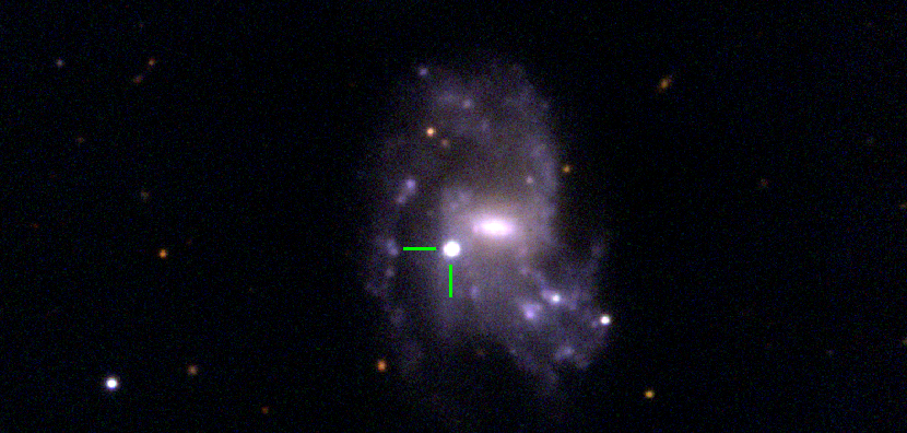 La supernova asociale osservata con il WOT di Campo Imperatore