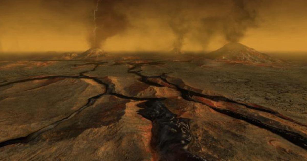 Quanto possono essere grandi i tunnel di lava su Venere?