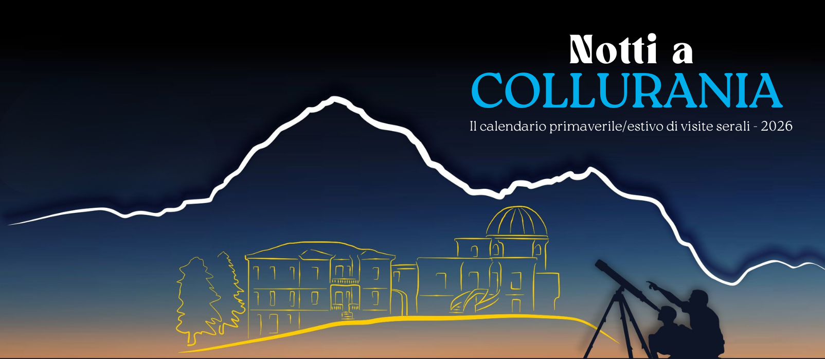Nuove date a luglio per “Notti a Collurania”, il programma estivo delle visite all’Osservatorio
